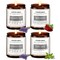 4 PACK Candles for Home Scented, Candles Set for Women, 28 oz 200 Hour Long Lasting Aromatherapy Amber Jar Candles for Women, Valentine, Mother's Day Anniversary Present